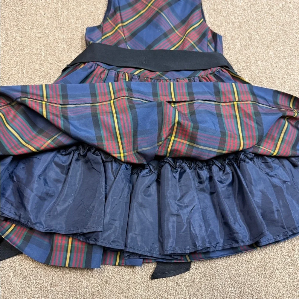 Ralph Lauren: Girls Navy Holiday Sleeveless Party Dress, Size 5